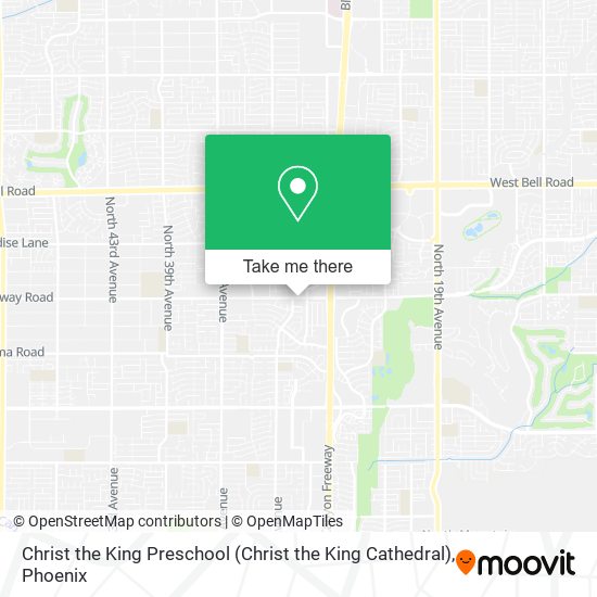 Christ the King Preschool map
