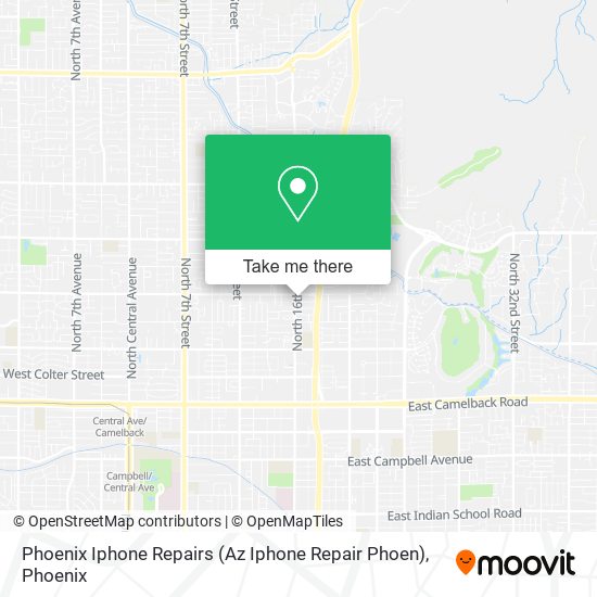 Mapa de Phoenix Iphone Repairs (Az Iphone Repair Phoen)