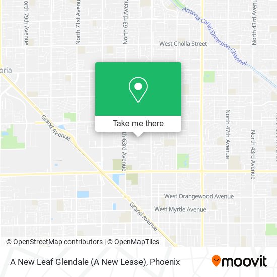 A New Leaf Glendale (A New Lease) map