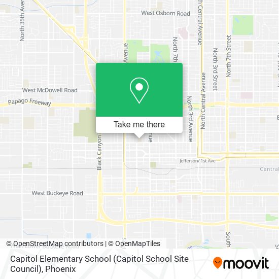 Capitol Elementary School (Capitol School Site Council) map