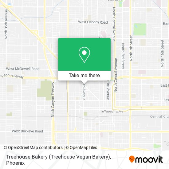 Mapa de Treehouse Bakery (Treehouse Vegan Bakery)