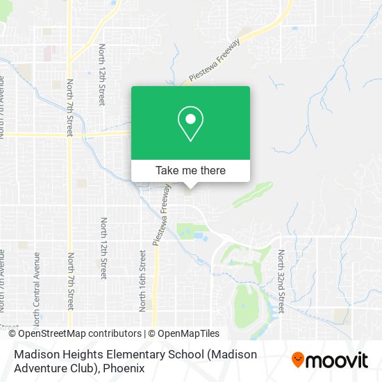 Mapa de Madison Heights Elementary School (Madison Adventure Club)