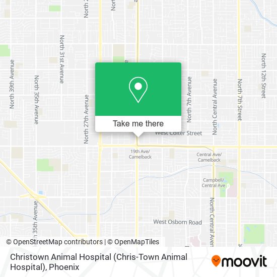 Mapa de Christown Animal Hospital (Chris-Town Animal Hospital)