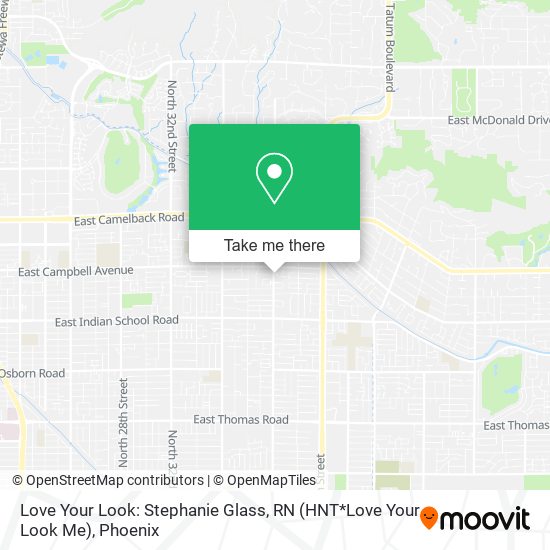 Love Your Look: Stephanie Glass, RN (HNT*Love Your Look Me) map