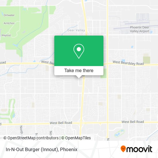 Mapa de In-N-Out Burger (Innout)