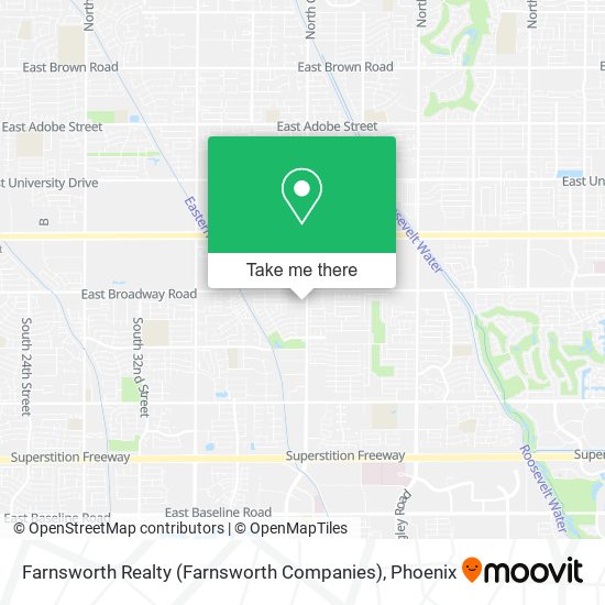 Mapa de Farnsworth Realty (Farnsworth Companies)