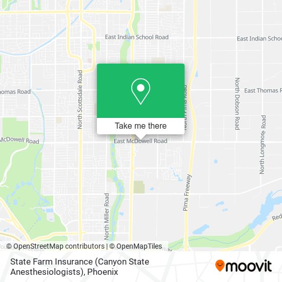 Mapa de State Farm Insurance (Canyon State Anesthesiologists)