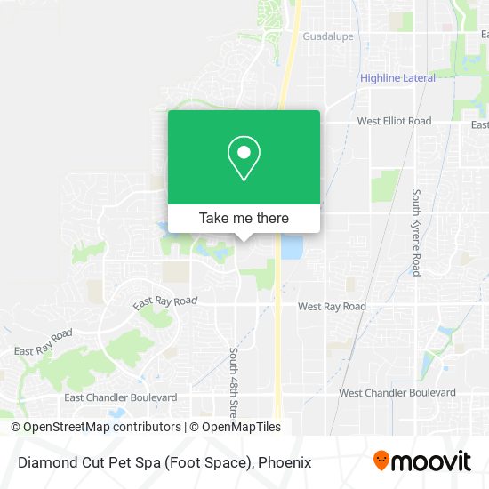 Diamond Cut Pet Spa (Foot Space) map