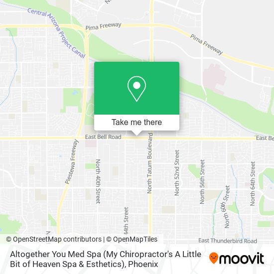 Altogether You Med Spa (My Chiropractor's A Little Bit of Heaven Spa & Esthetics) map