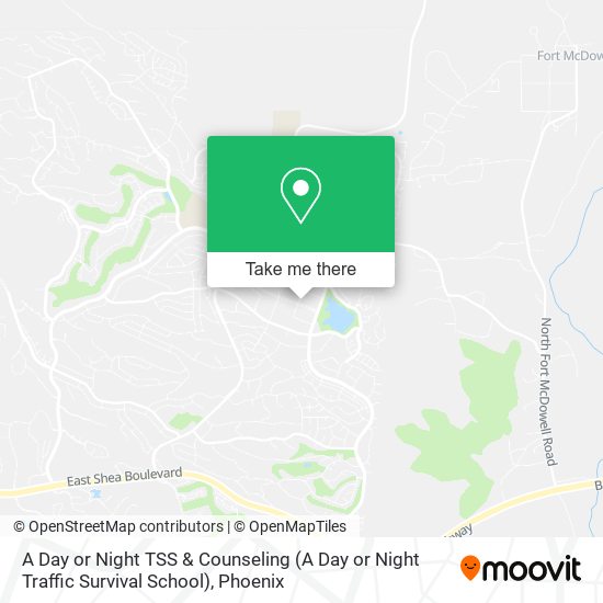 A Day or Night TSS & Counseling (A Day or Night Traffic Survival School) map