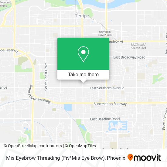 Mis Eyebrow Threading (Fiv*Mis Eye Brow) map