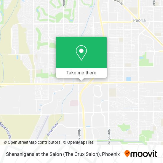 Shenanigans at the Salon (The Crux Salon) map