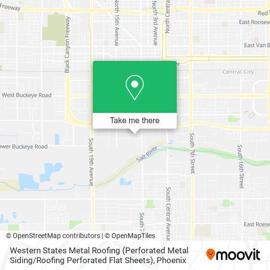 Mapa de Western States Metal Roofing (Perforated Metal Siding / Roofing Perforated Flat Sheets)