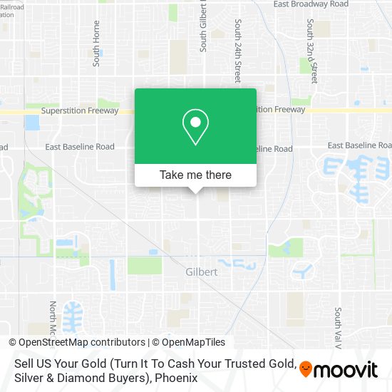 Mapa de Sell US Your Gold (Turn It To Cash Your Trusted Gold, Silver & Diamond Buyers)