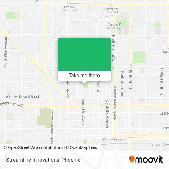 Streamline Innovations map