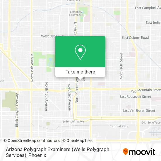 Arizona Polygraph Examiners (Wells Polygraph Services) map
