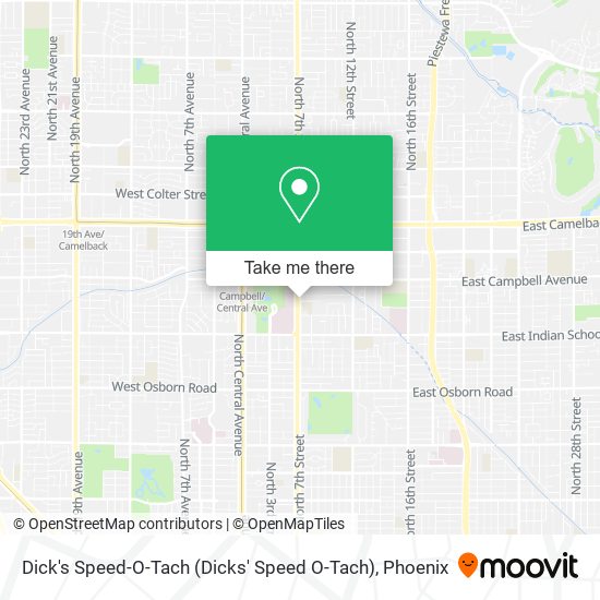 Dick's Speed-O-Tach (Dicks' Speed O-Tach) map