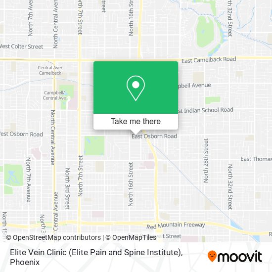 Elite Vein Clinic (Elite Pain and Spine Institute) map