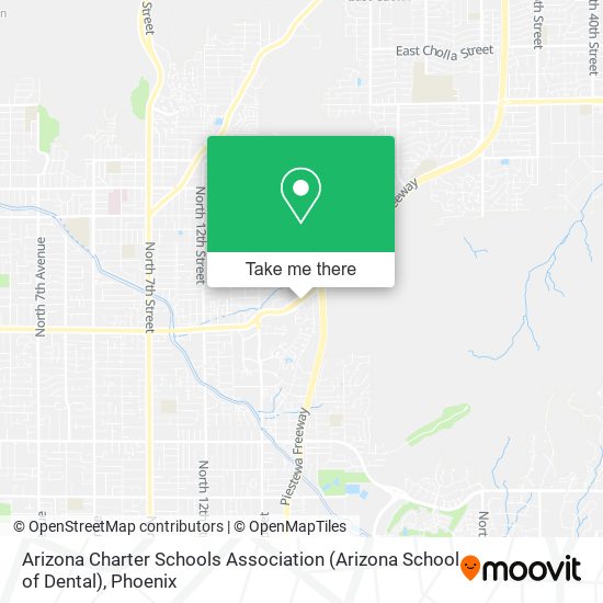 How to get to Arizona Charter Schools Association (Arizona School of
