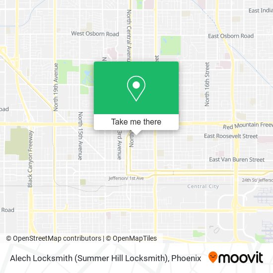 Mapa de Alech Locksmith (Summer Hill Locksmith)