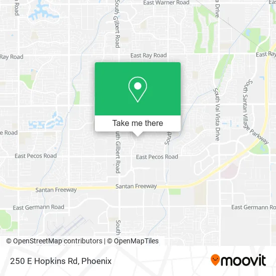 250 E Hopkins Rd map