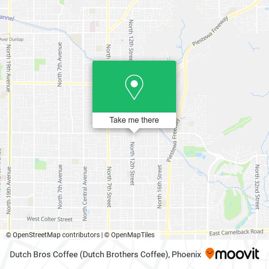 Mapa de Dutch Bros Coffee (Dutch Brothers Coffee)