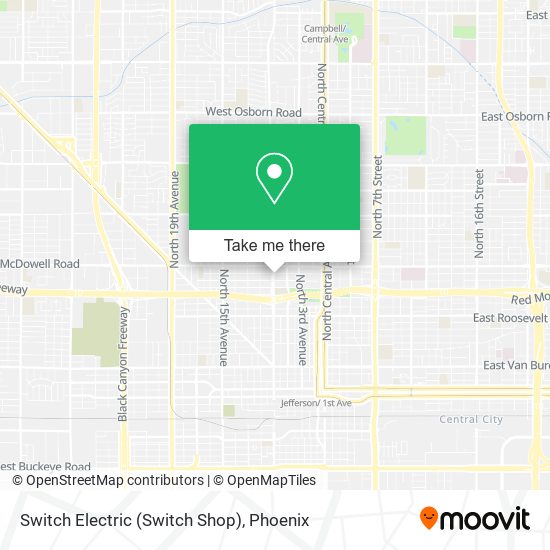 Switch Electric (Switch Shop) map