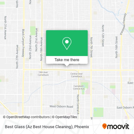 Mapa de Best Glass (Az Best House Cleaning)