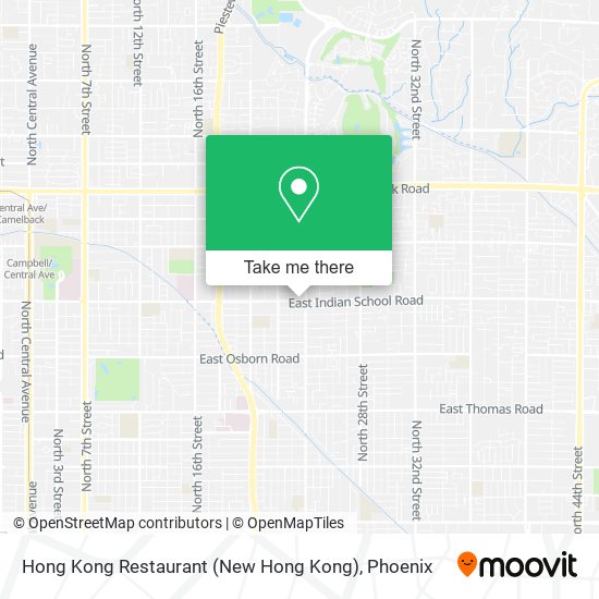 Hong Kong Restaurant (New Hong Kong) map
