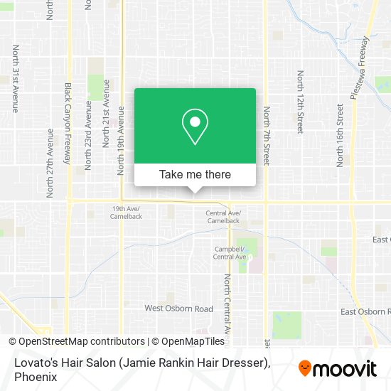 Mapa de Lovato's Hair Salon (Jamie Rankin Hair Dresser)