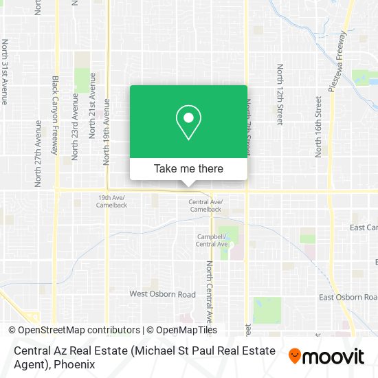 Central Az Real Estate (Michael St Paul Real Estate Agent) map