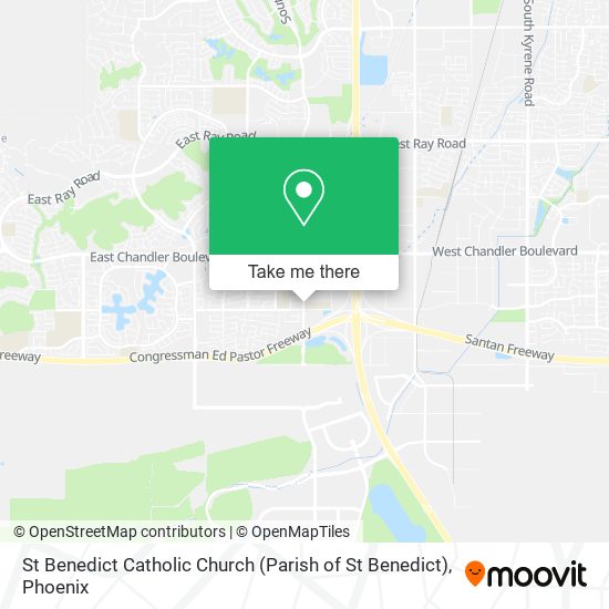 St Benedict Catholic Church (Parish of St Benedict) map