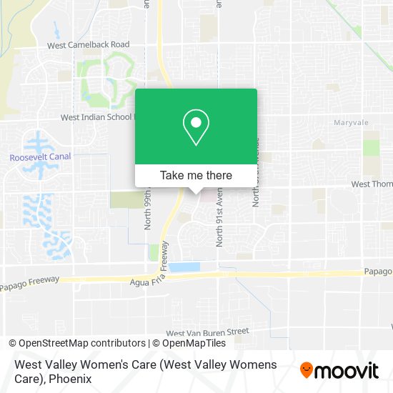 Mapa de West Valley Women's Care (West Valley Womens Care)