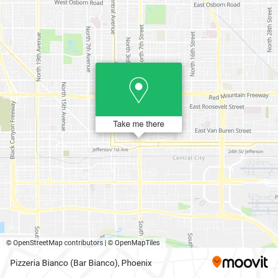 Pizzeria Bianco (Bar Bianco) map