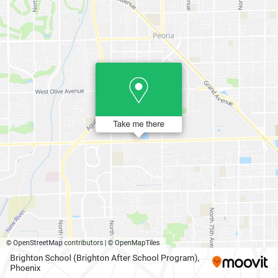 Mapa de Brighton School (Brighton After School Program)