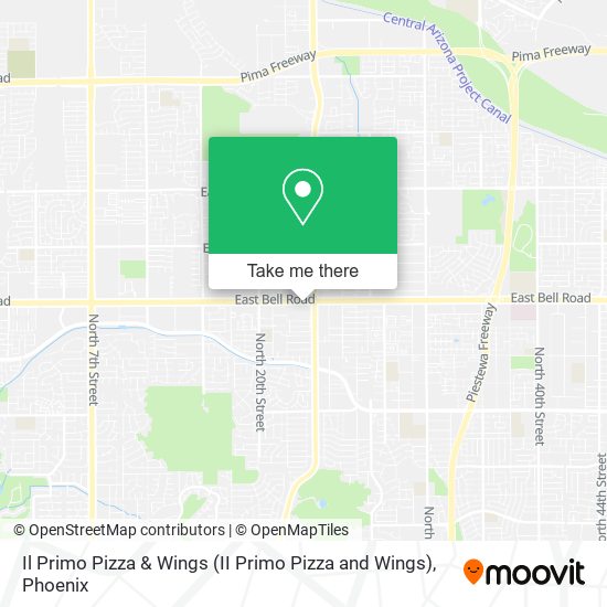 Mapa de Il Primo Pizza & Wings (II Primo Pizza and Wings)