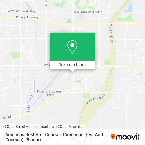 Americas Best Amt Courses (America's Best Amt Courses) map