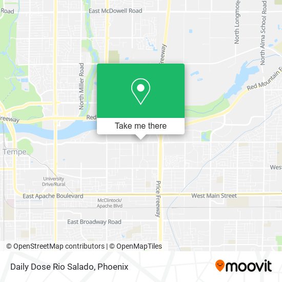 Mapa de Daily Dose Rio Salado