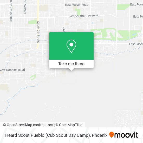 Heard Scout Pueblo (Cub Scout Day Camp) map