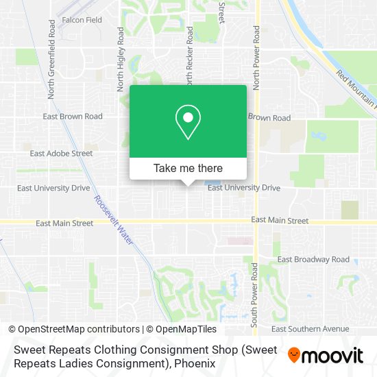 Mapa de Sweet Repeats Clothing Consignment Shop (Sweet Repeats Ladies Consignment)