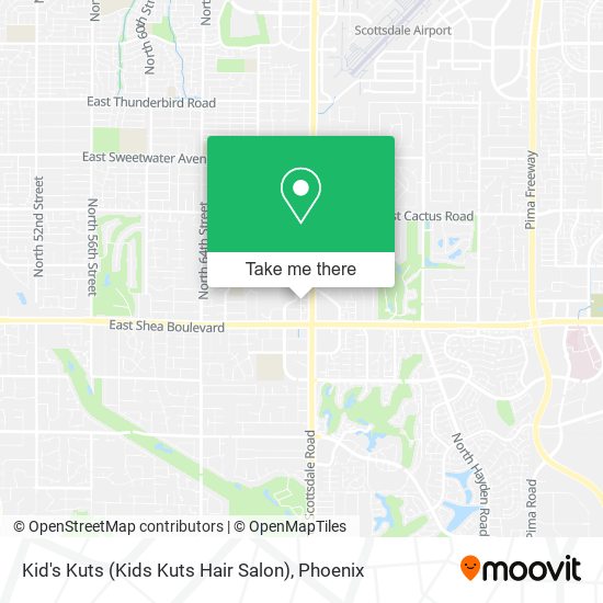 Mapa de Kid's Kuts (Kids Kuts Hair Salon)