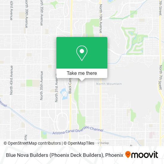 Blue Nova Builders (Phoenix Deck Builders) map