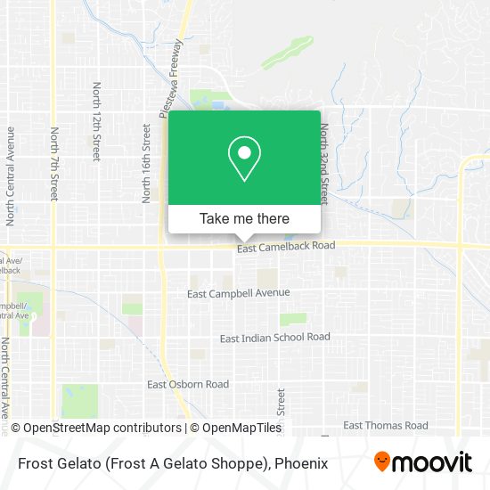 Frost Gelato (Frost A Gelato Shoppe) map