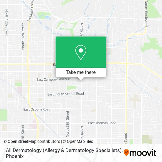 All Dermatology (Allergy & Dermatology Specialists) map
