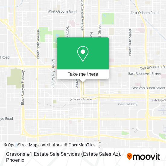 Grasons #1 Estate Sale Services (Estate Sales Az) map