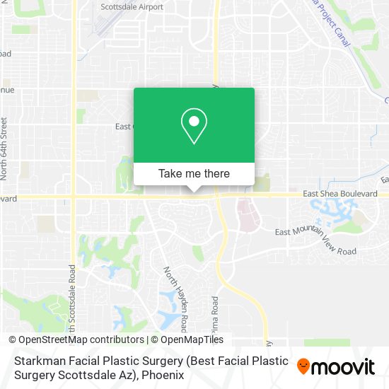 Mapa de Starkman Facial Plastic Surgery (Best Facial Plastic Surgery Scottsdale Az)