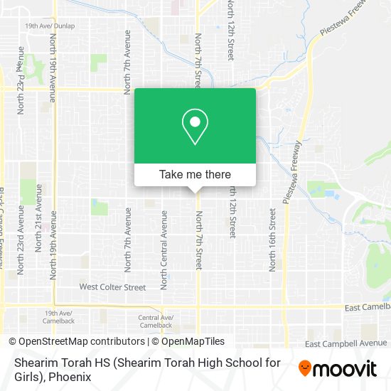 Mapa de Shearim Torah HS (Shearim Torah High School for Girls)