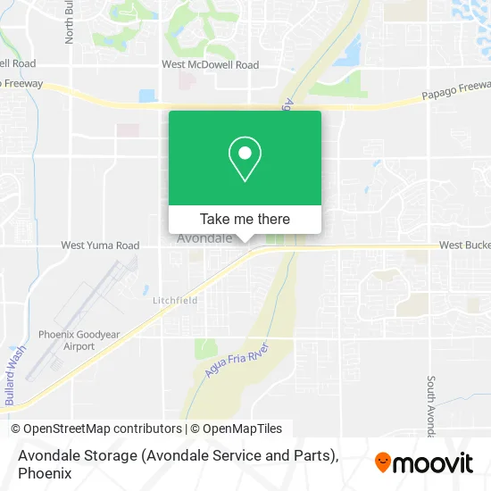 Avondale Storage (Avondale Service and Parts) map