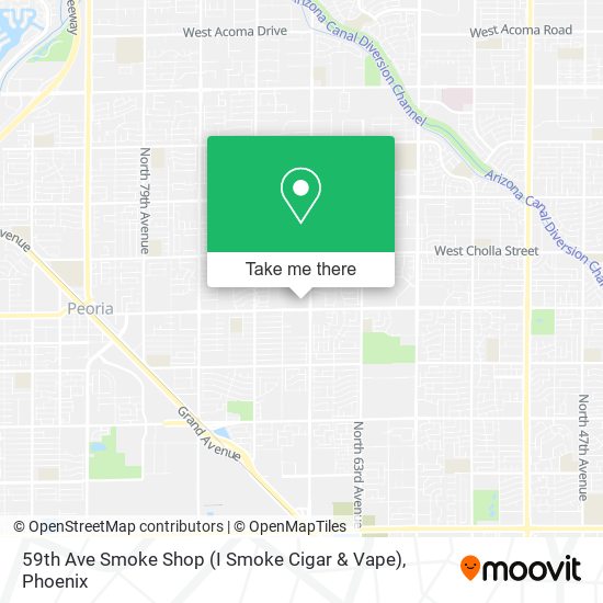 59th Ave Smoke Shop (I Smoke Cigar & Vape) map