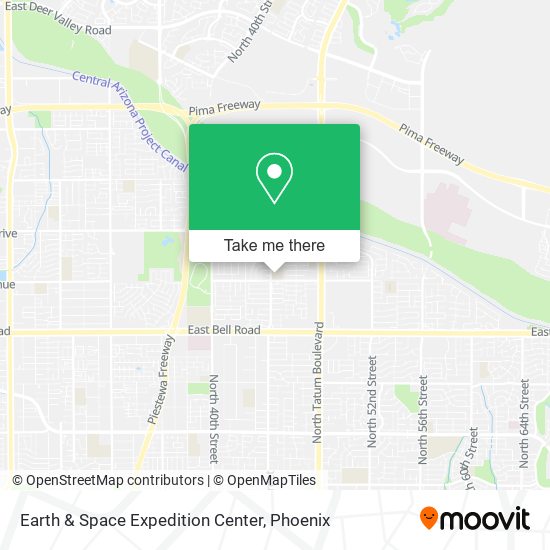 Earth & Space Expedition Center map